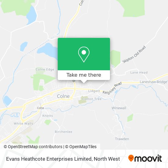 Evans Heathcote Enterprises Limited map