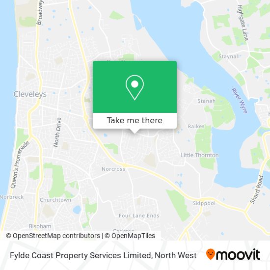 Fylde Coast Property Services Limited map