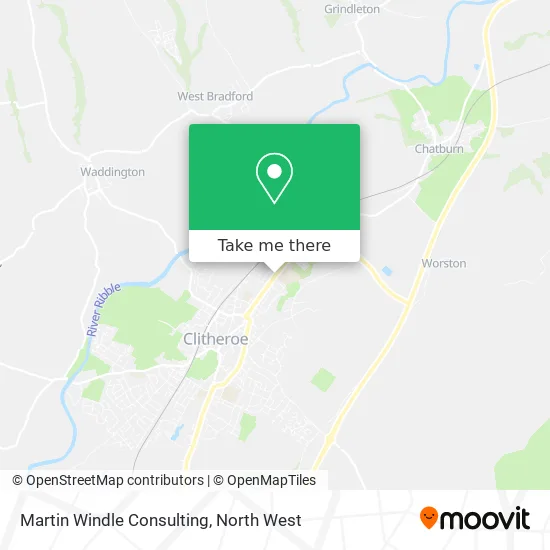 Martin Windle Consulting map