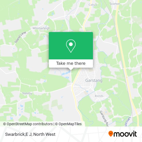 Swarbrick,E J map