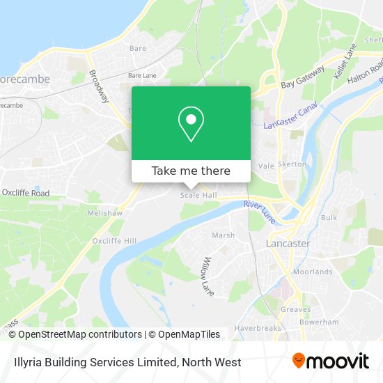 Illyria Building Services Limited map