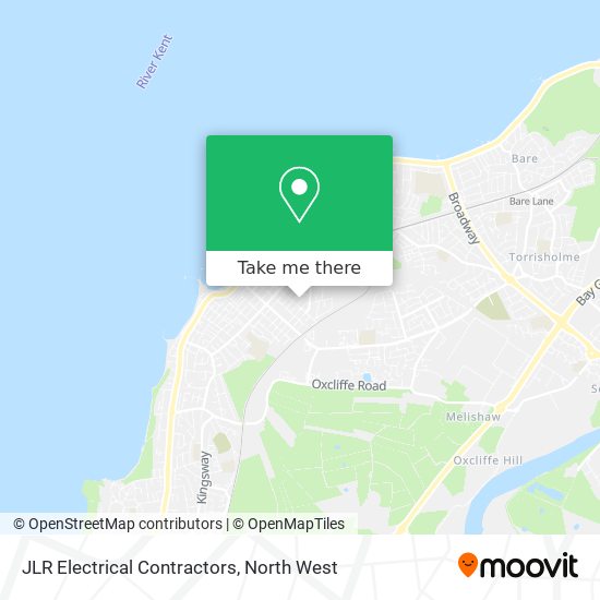 JLR Electrical Contractors map