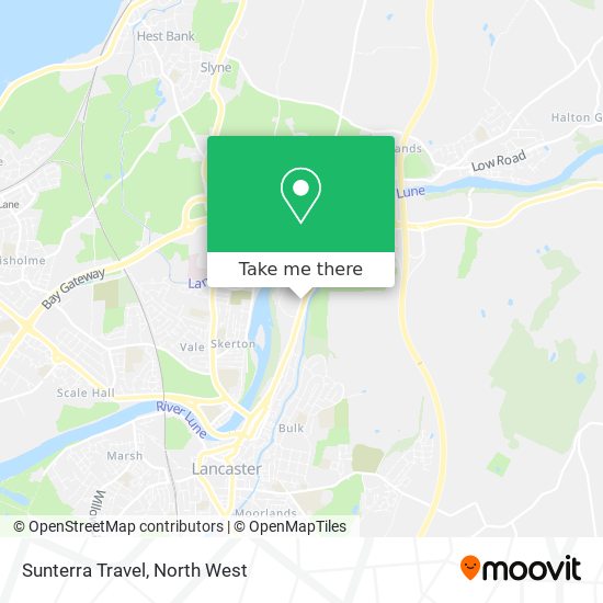 Sunterra Travel map