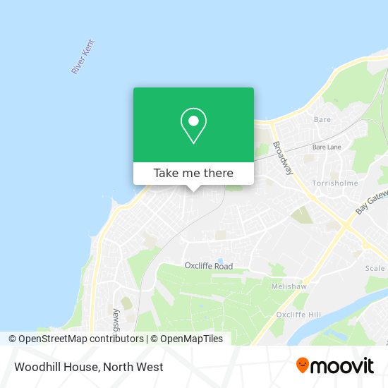 Woodhill House map