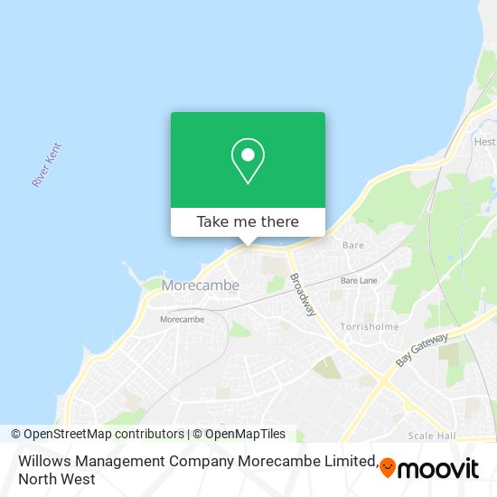 Willows Management Company Morecambe Limited map