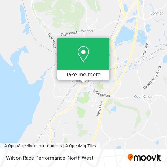 Wilson Race Performance map