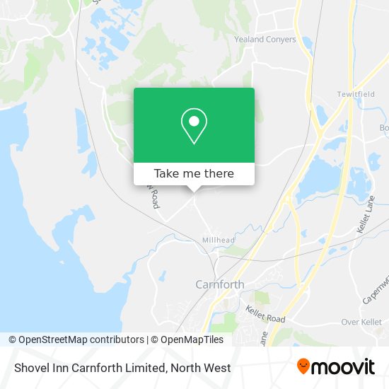 Shovel Inn Carnforth Limited map