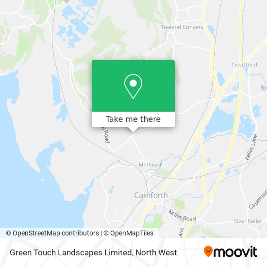 Green Touch Landscapes Limited map