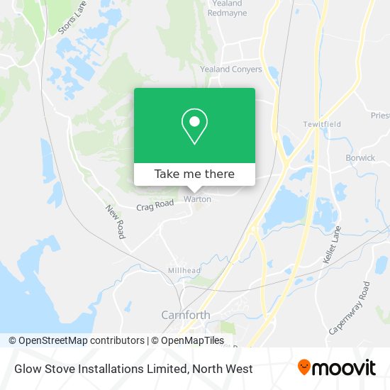 Glow Stove Installations Limited map