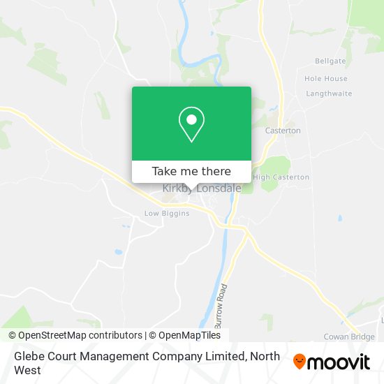 Glebe Court Management Company Limited map