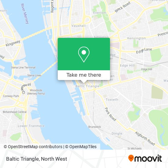 Baltic Triangle map