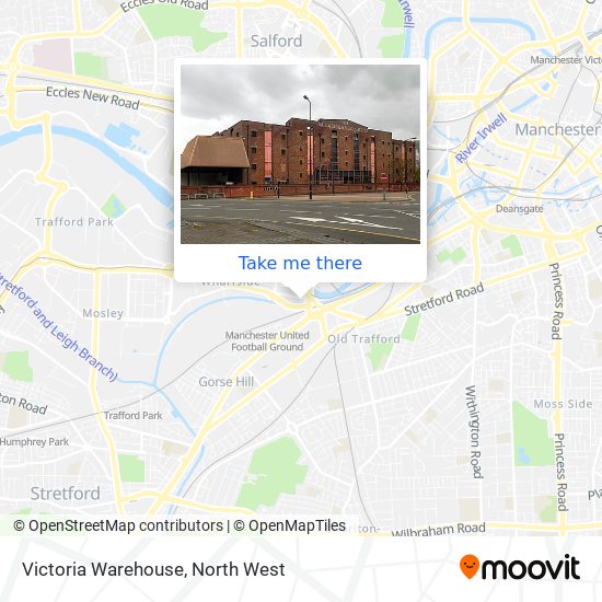 Victoria Warehouse map