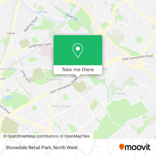 Stonedale Retail Park map