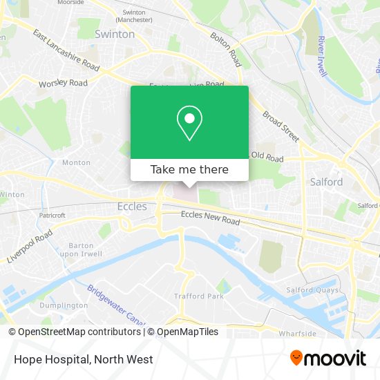 Hope Hospital map