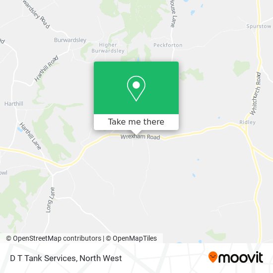 D T Tank Services map