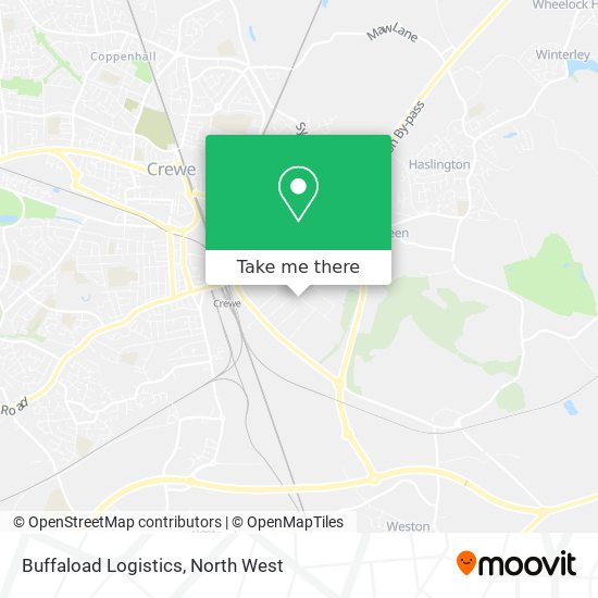Buffaload Logistics map