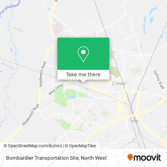 Bombardier Transportation Site map