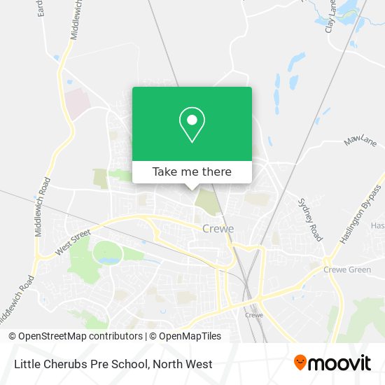 Little Cherubs Pre School map