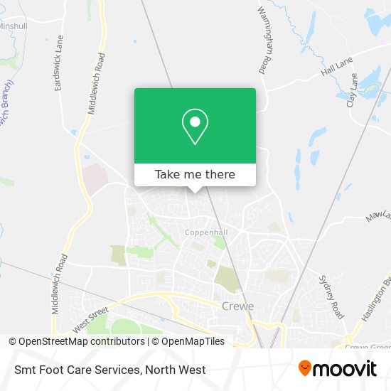 Smt Foot Care Services map
