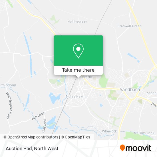 Auction Pad map