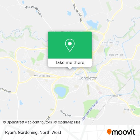 Ryan's Gardening map