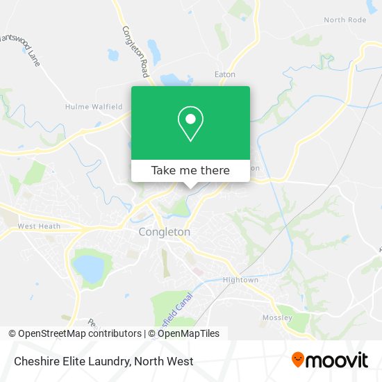 Cheshire Elite Laundry map