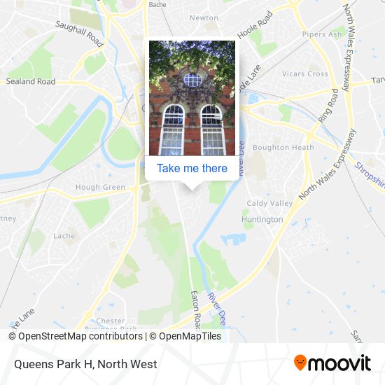 Queens Park H map