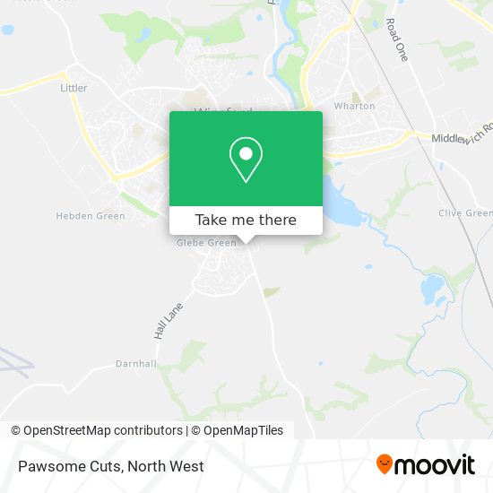 Pawsome Cuts map