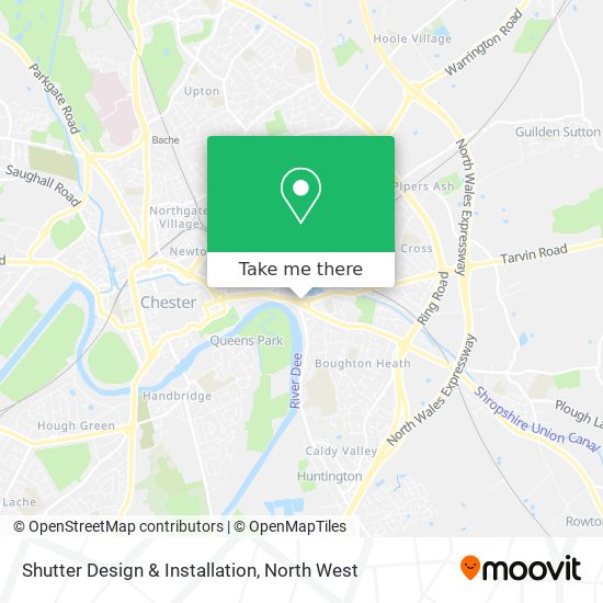 Shutter Design & Installation map
