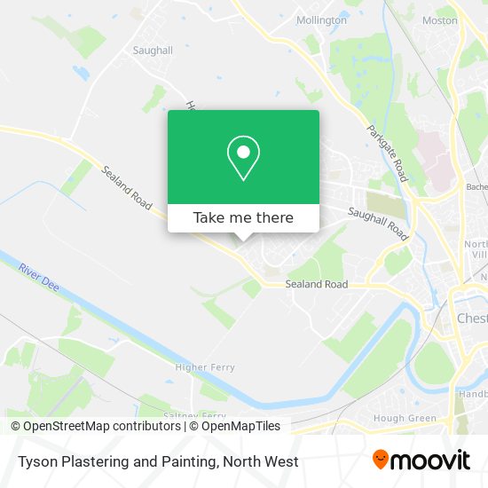 Tyson Plastering and Painting map