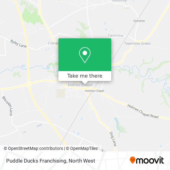 Puddle Ducks Franchising map