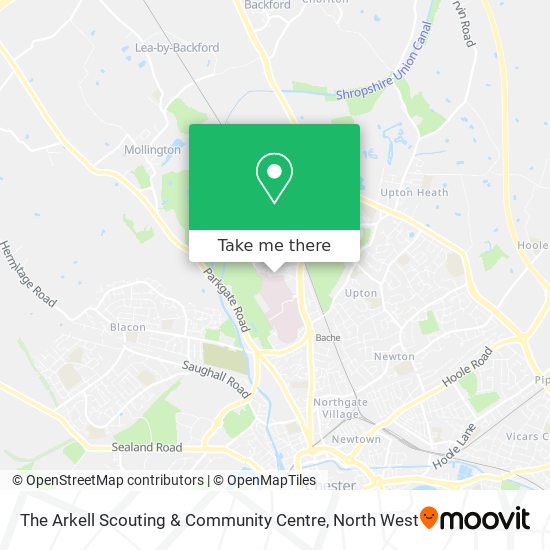 The Arkell Scouting & Community Centre map