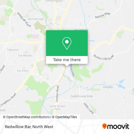 Redwillow Bar map