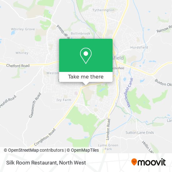 Silk Room Restaurant map