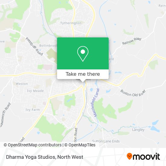 Dharma Yoga Studios map