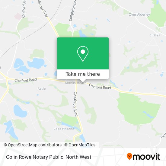 Colin Rowe Notary Public map