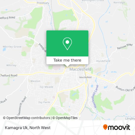 Kamagra Uk map