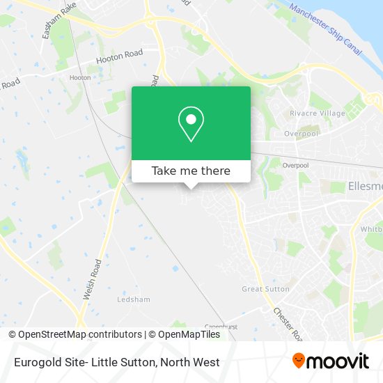 Eurogold Site- Little Sutton map