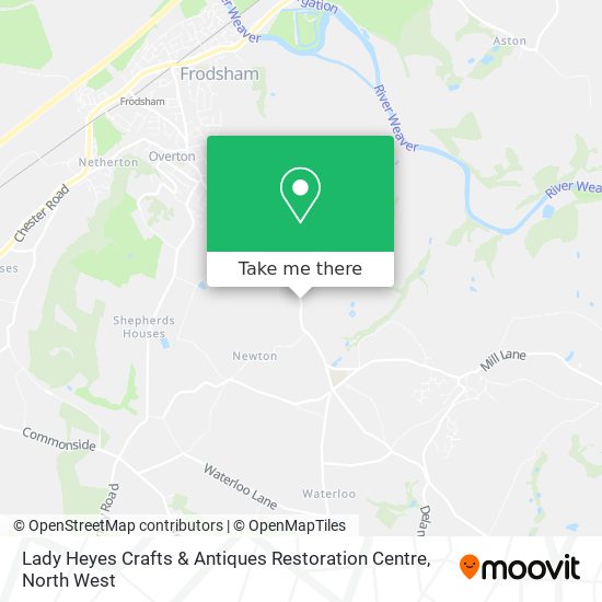 Lady Heyes Crafts & Antiques Restoration Centre map