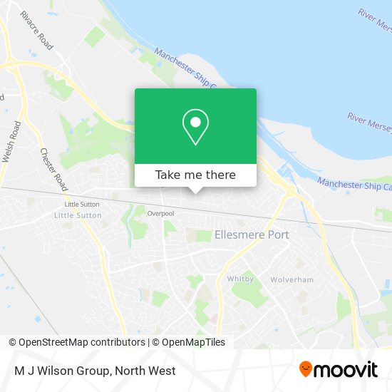 M J Wilson Group map