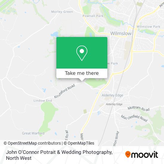 John O'Connor Potrait & Wedding Photography map