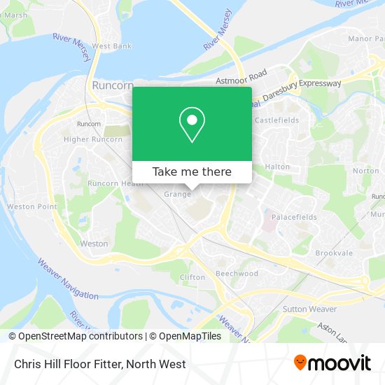 Chris Hill Floor Fitter map