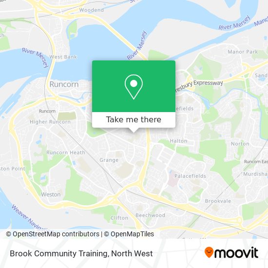 Brook Community Training map