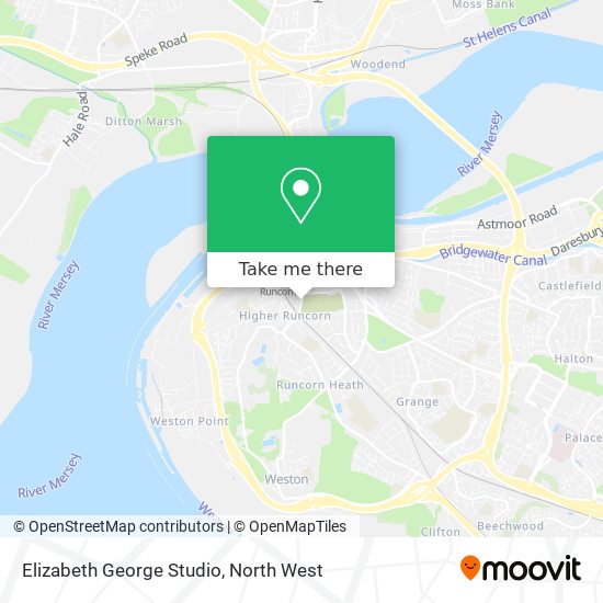 Elizabeth George Studio map