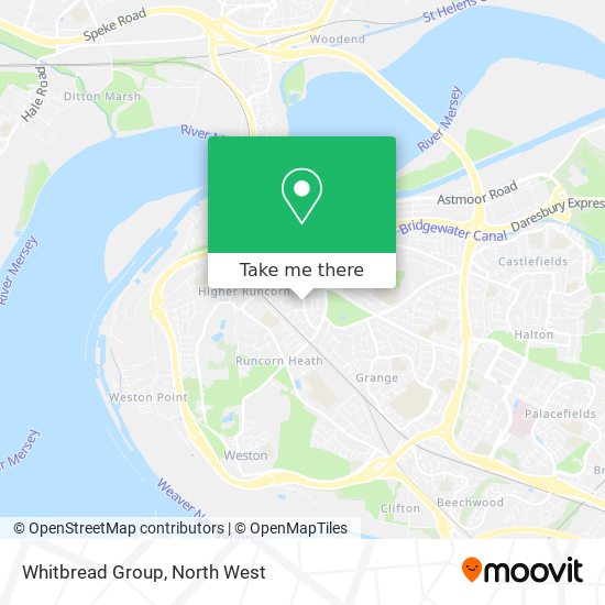 Whitbread Group map