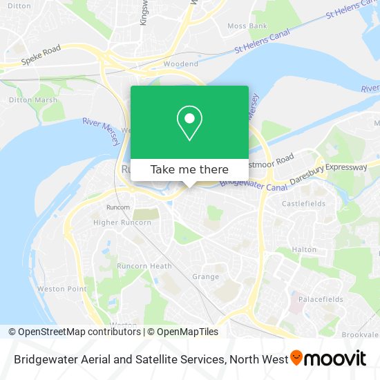 Bridgewater Aerial and Satellite Services map