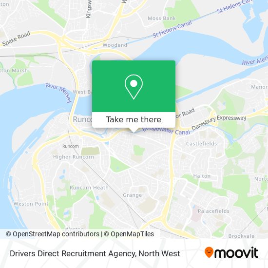 Drivers Direct Recruitment Agency map