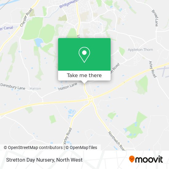 Stretton Day Nursery map