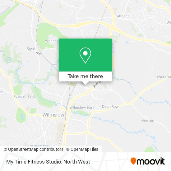 My Time Fitness Studio map