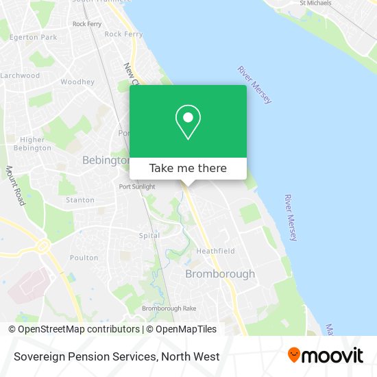 Sovereign Pension Services map